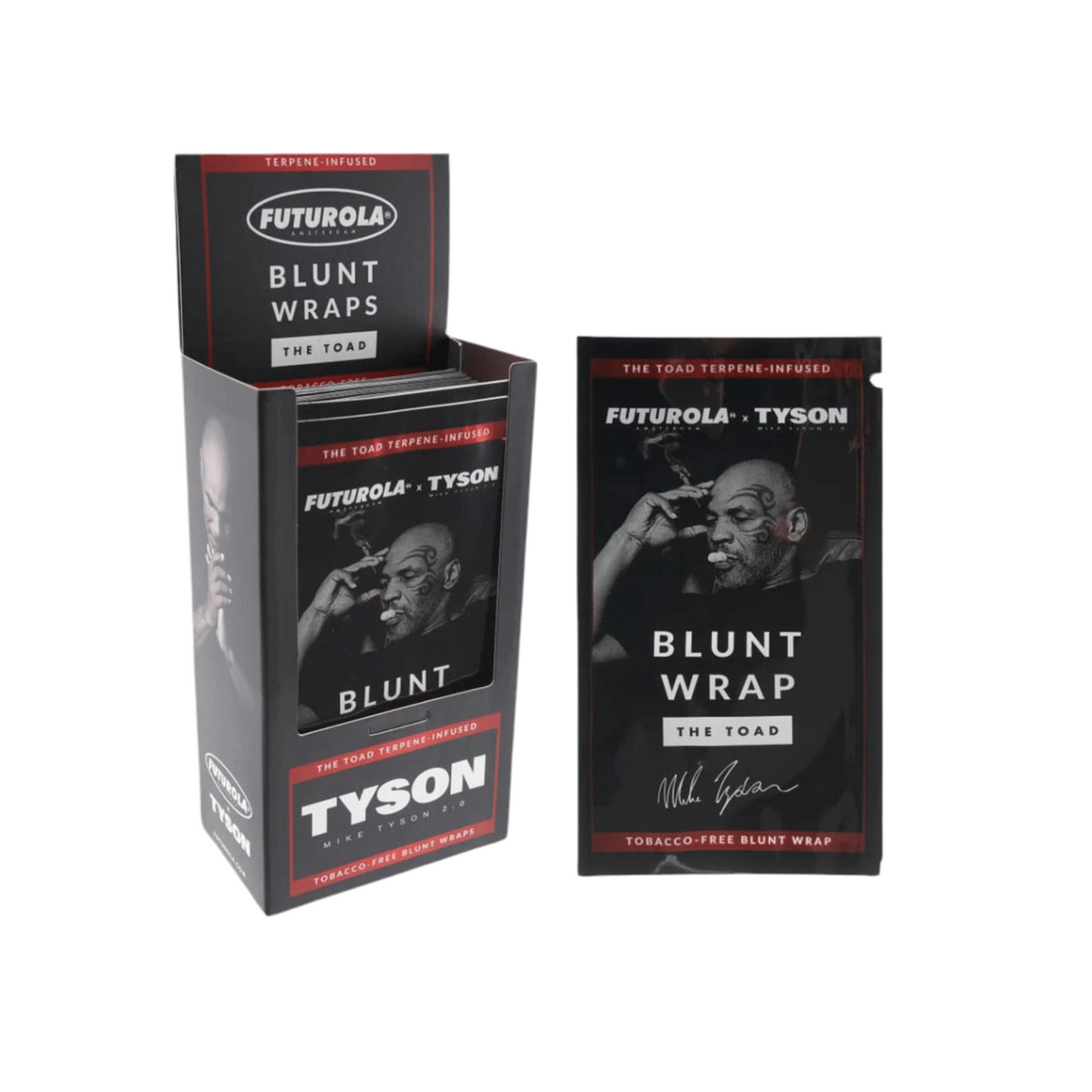 Tyson 2.0 x Futurola Terpene-Infused Blunt Wrap