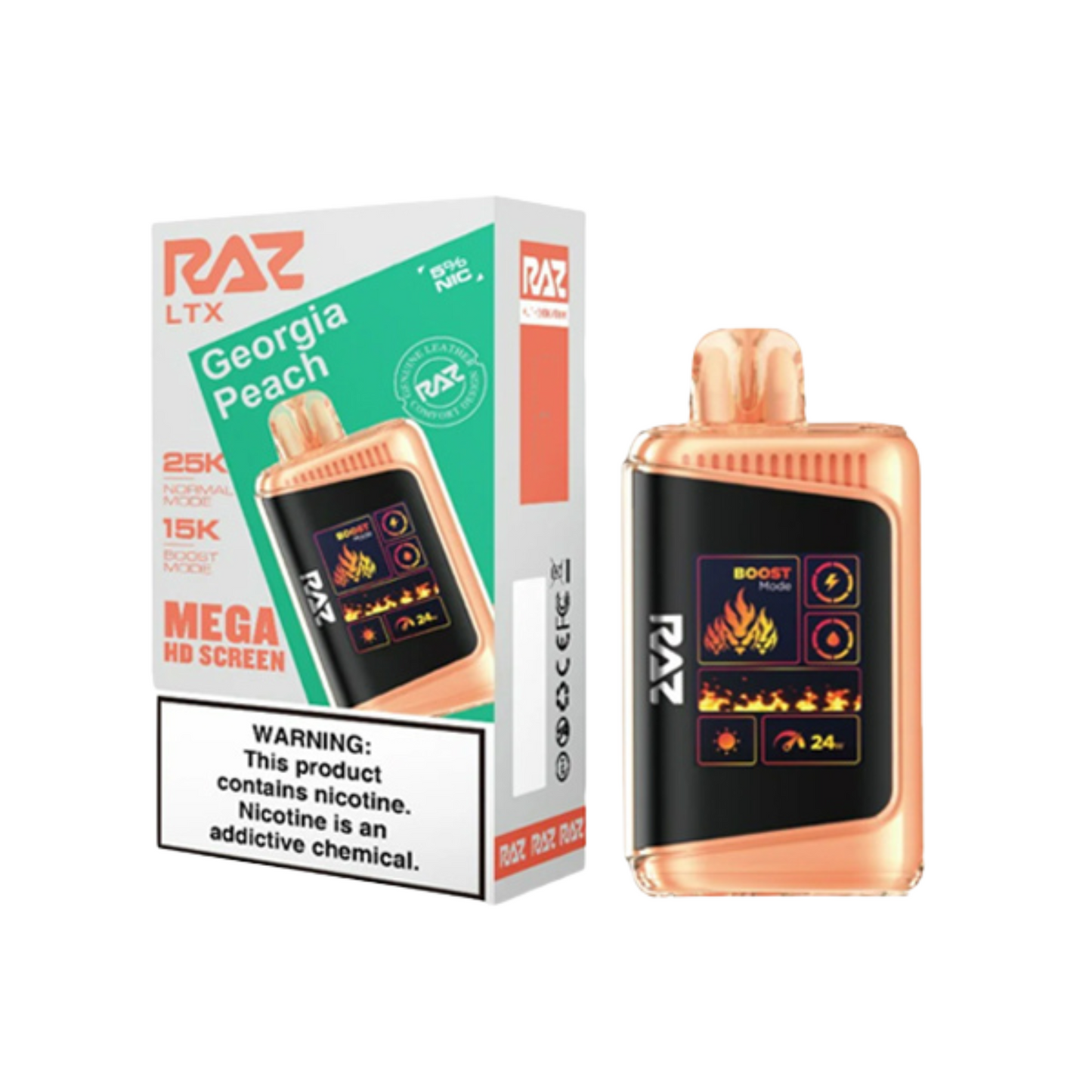 Geek Vape RAZ LTX 25K Disposable Vape – 25,000 Puffs