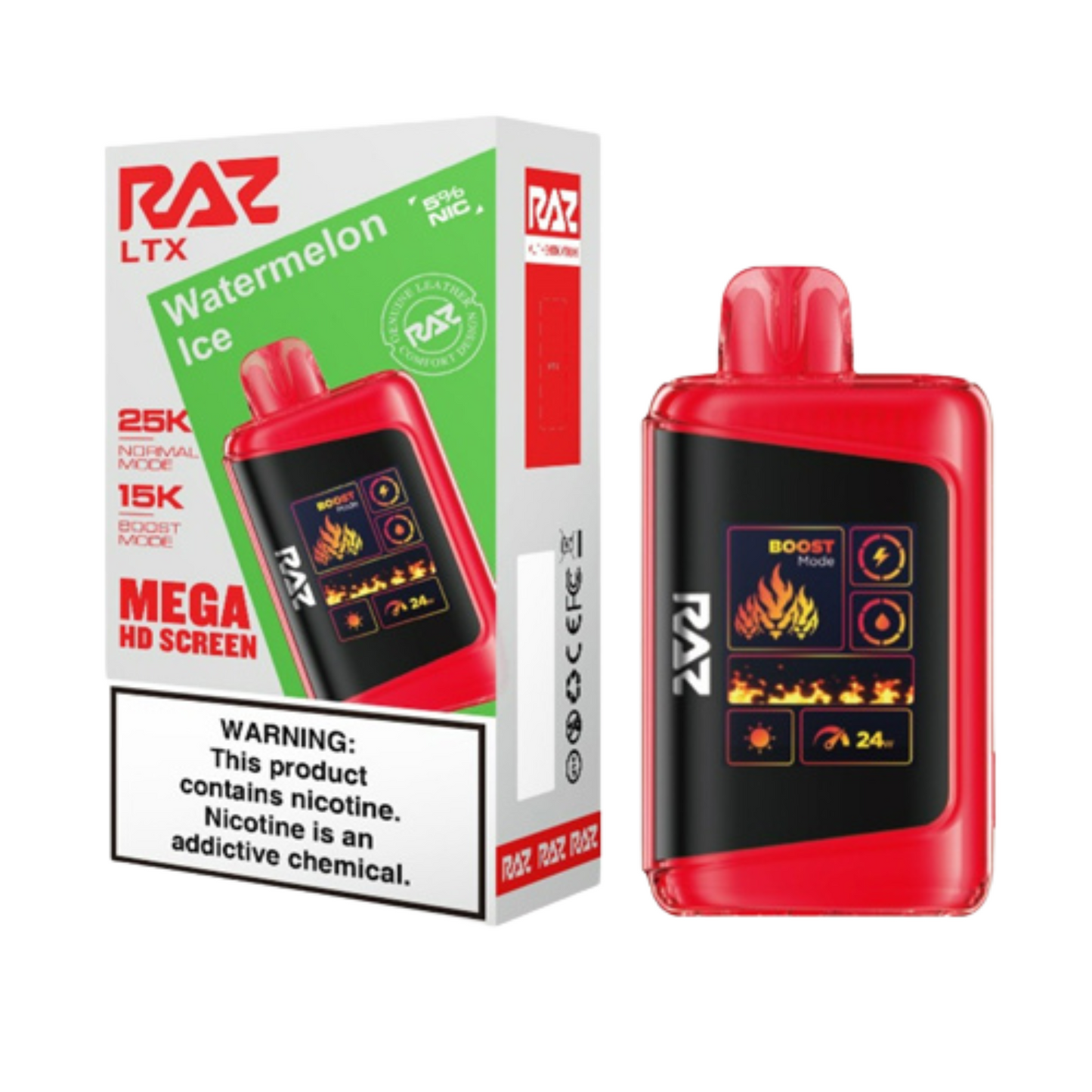 Geek Vape RAZ LTX 25K Disposable Vape – 25,000 Puffs