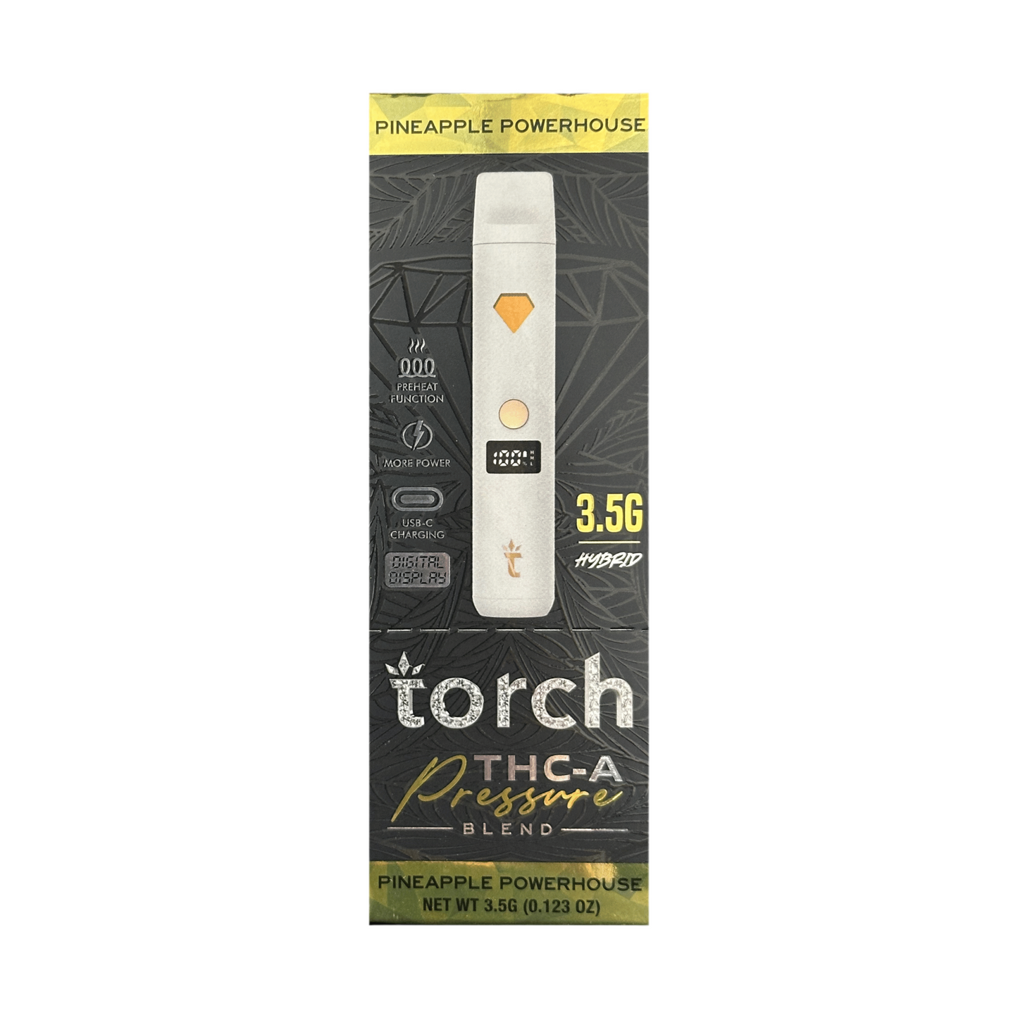 Torch Pressure THC-A 3.5G Disposable Vape Pen