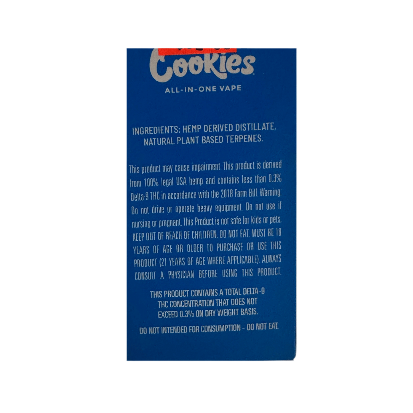 COOKIES 2G THC-A DUAL CHAMBER VAPE MEXICAN FLAN | HYBRID / SATIVA