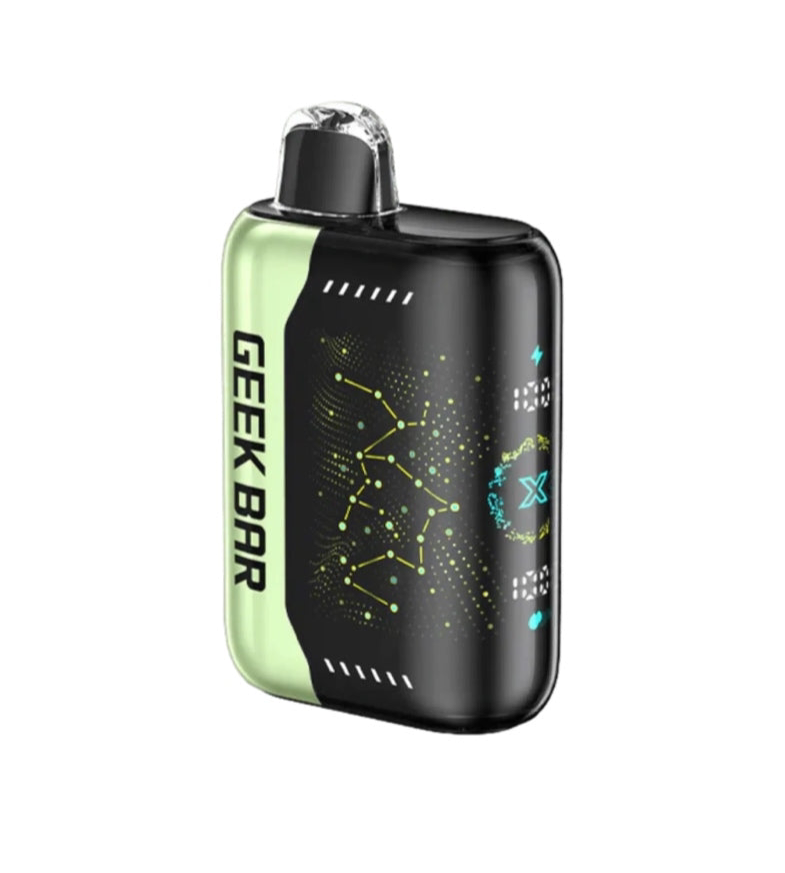 Geek Bar Pulse X Disposable Vape – 25,000 Puffs, 5% Nicotine, Dual Mode, 3D Curved Display