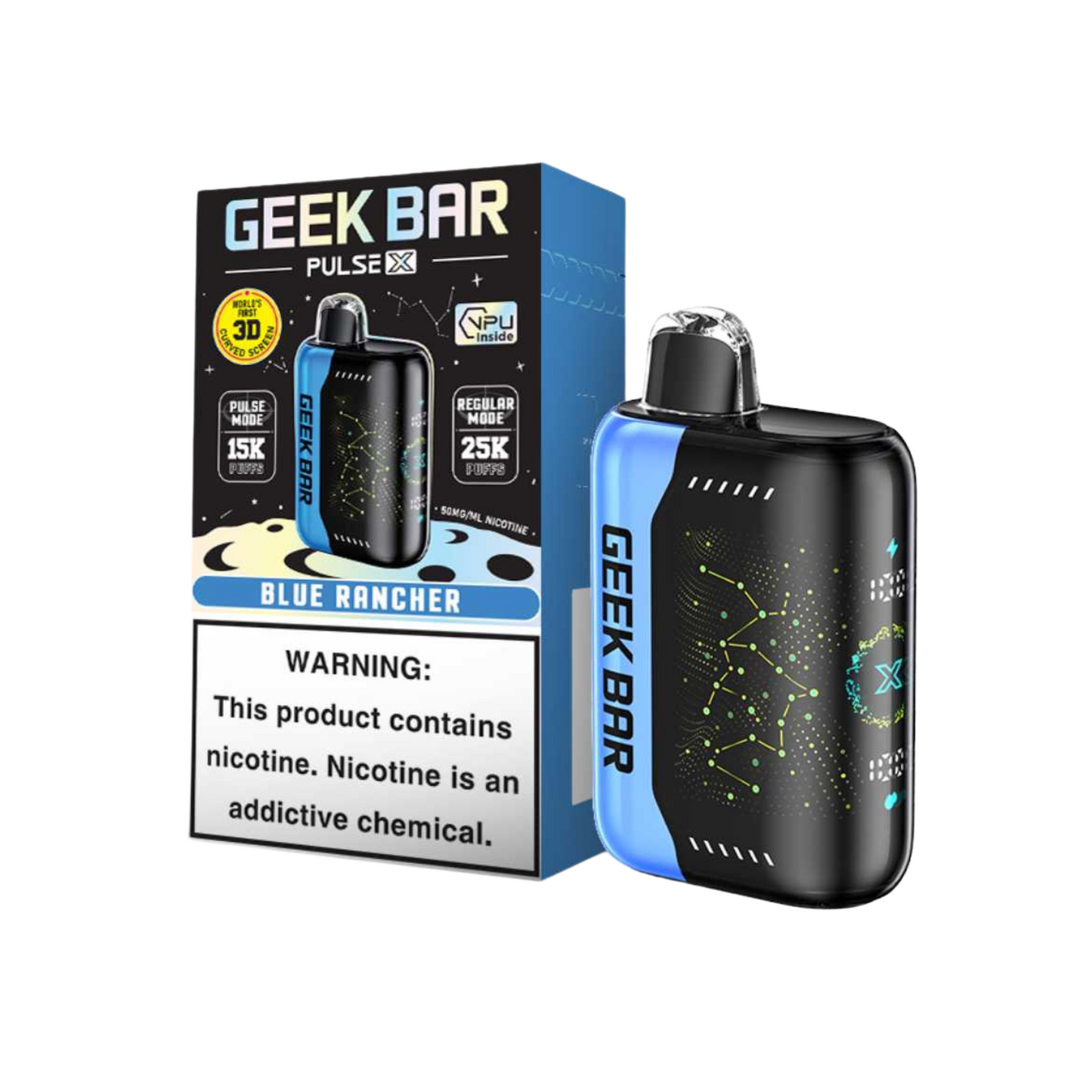 GEEK BAR PULSE X 25K DISPOSABLE - 5 PACK