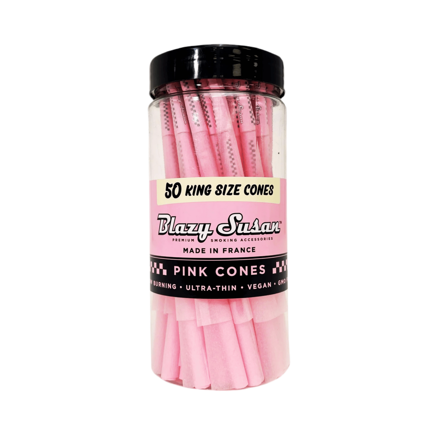 Blazy Susan Pink Pre-Rolled Cones ( 5 Sizes Available )