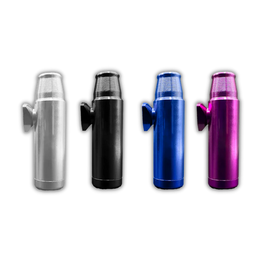 Metal Snuff Bullets by GET LOST - Compact Travel Size Hand Pipe