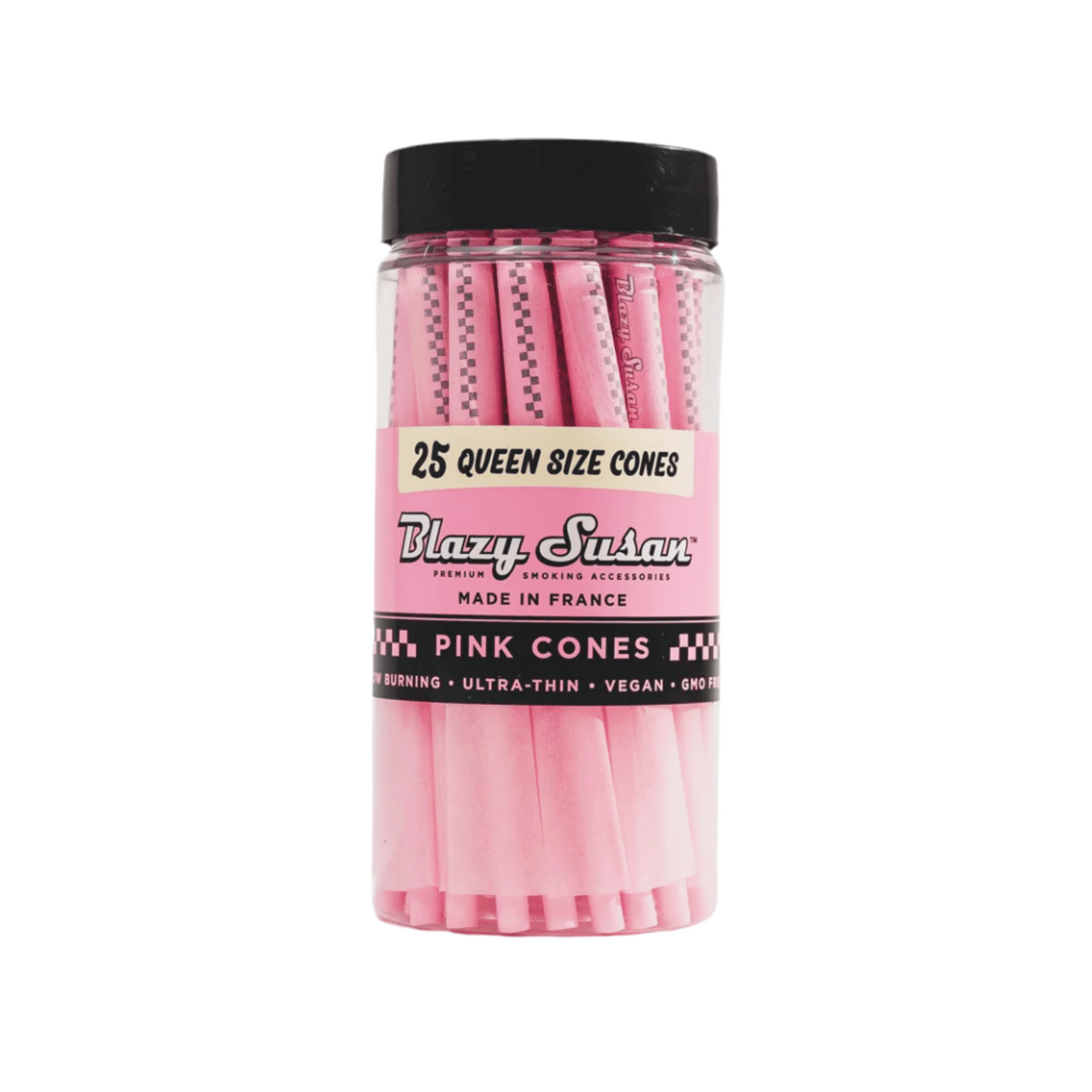 Blazy Susan Pink Pre-Rolled Cones ( 5 Sizes Available )