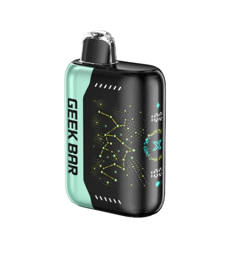 Geek Bar Pulse X Disposable Vape – 25,000 Puffs, 5% Nicotine, Dual Mode, 3D Curved Display