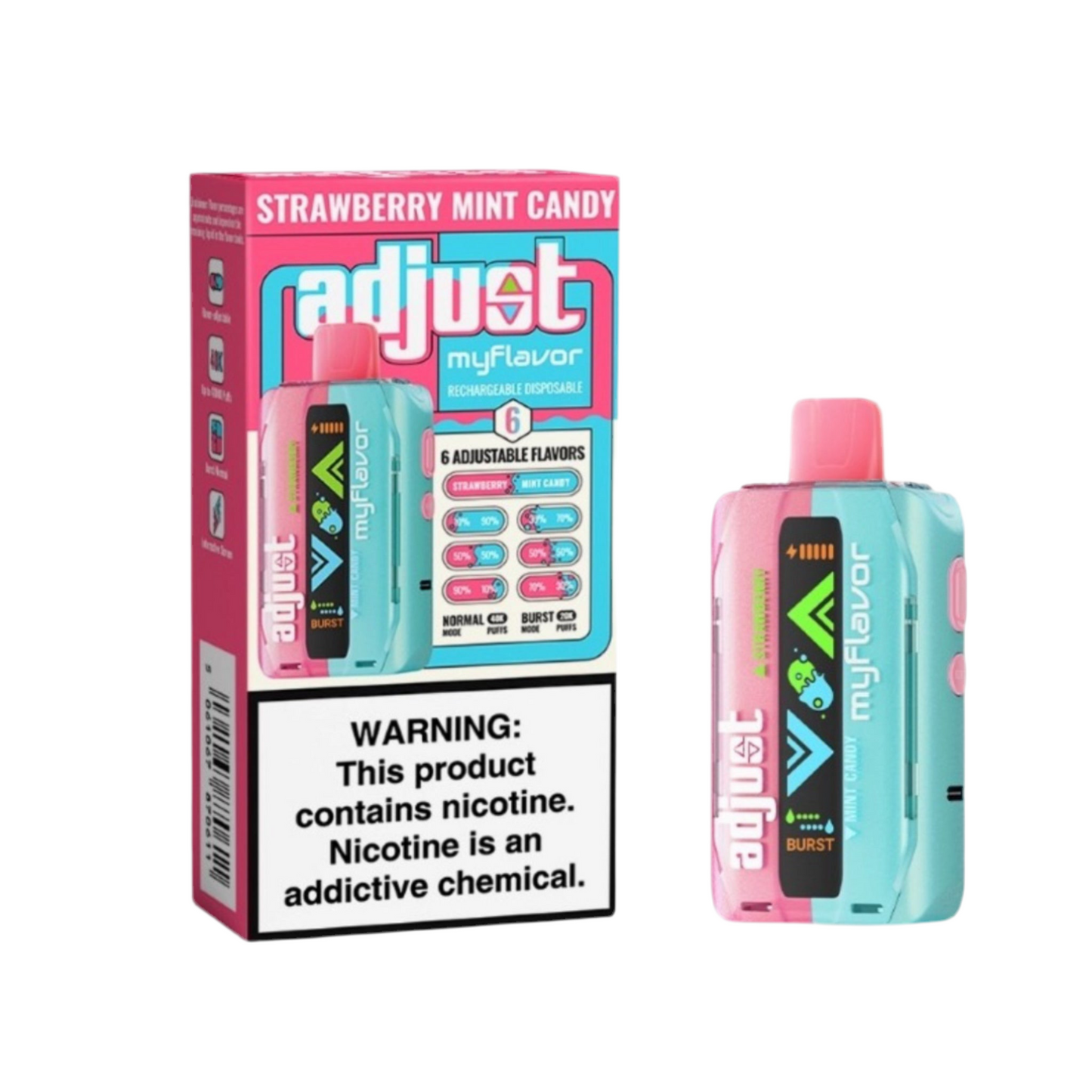 Adjust Myflavor 40K Disposable Vape by Lost Mary