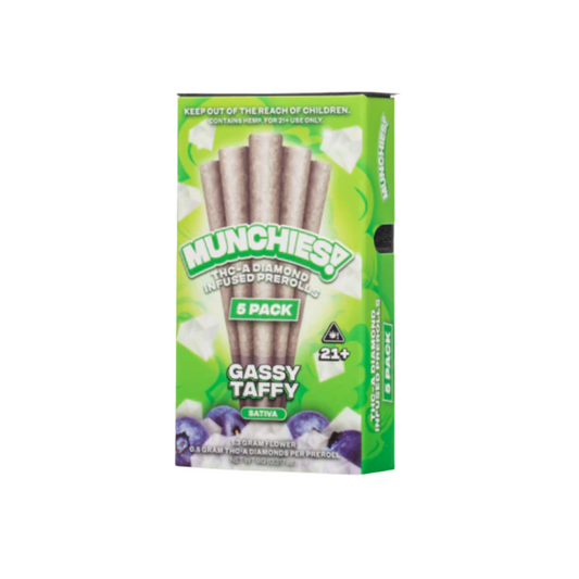 Munchies THC-A Diamond Infused Pre Rolls 5G