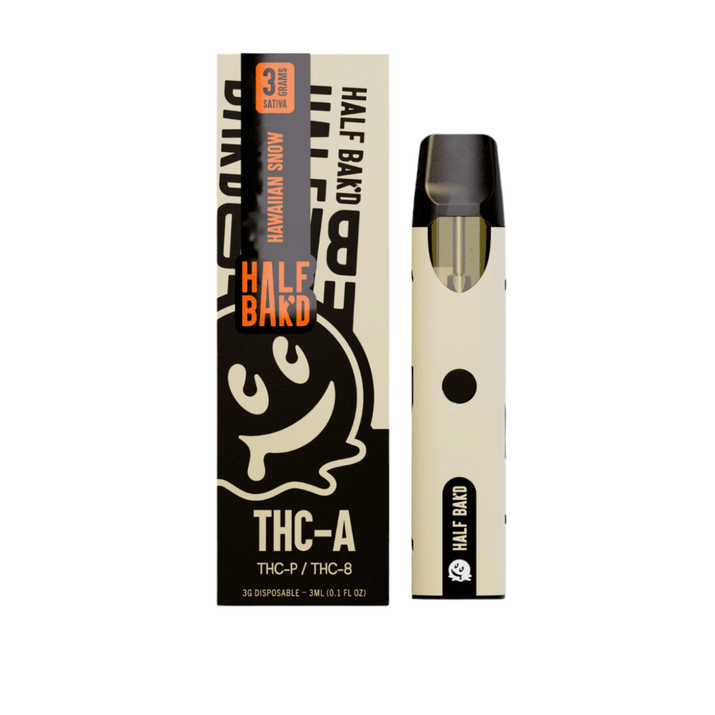 Half Bak'd THC-A Disposable 3G