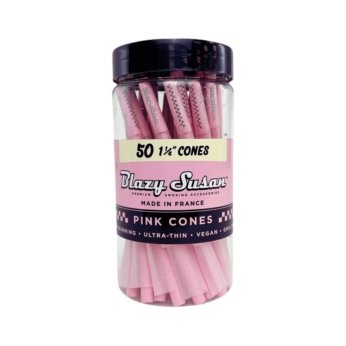 Blazy Susan Pink Pre-Rolled Cones ( 5 Sizes Available )