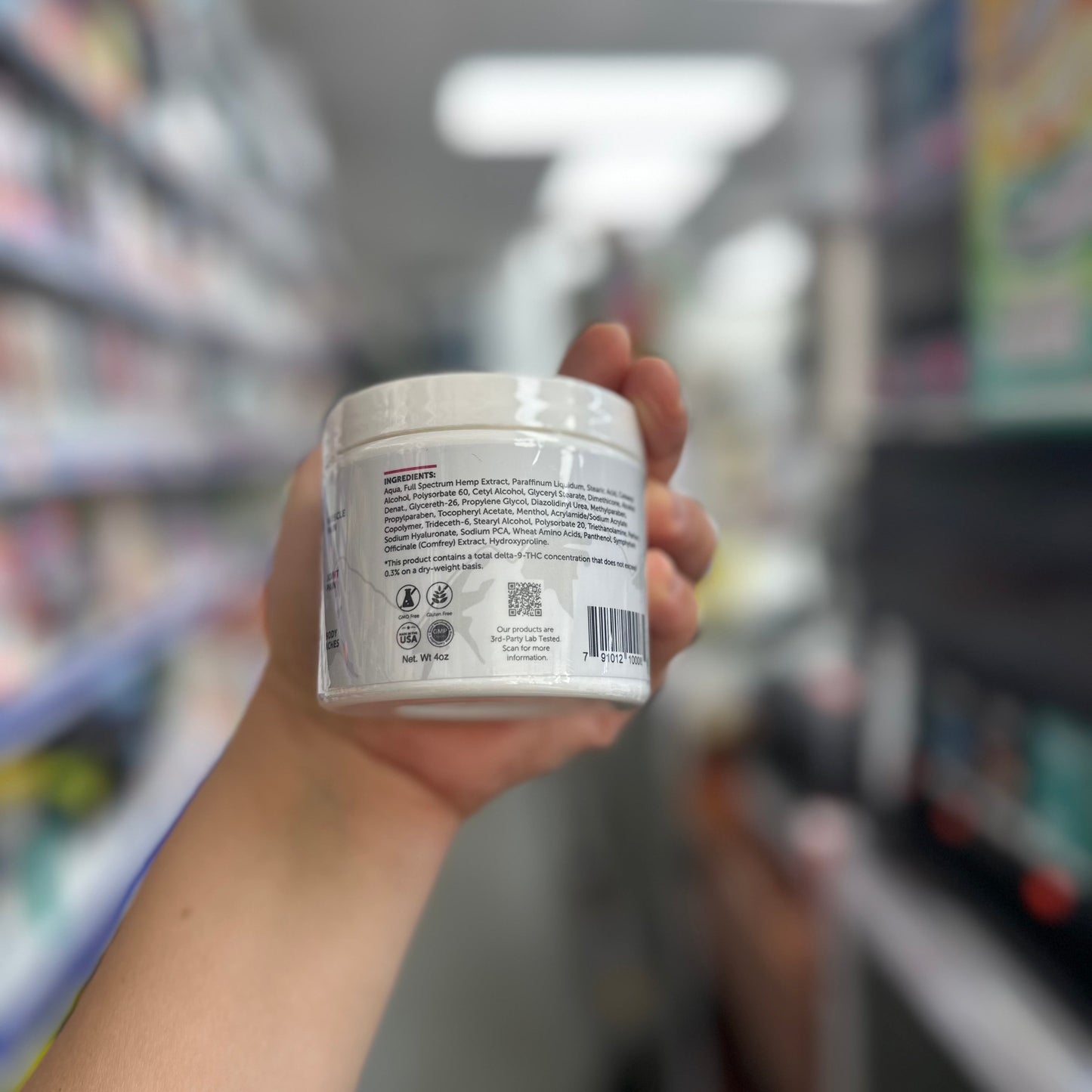 Full Spectrum CBD Muscle Cream – 1000mg