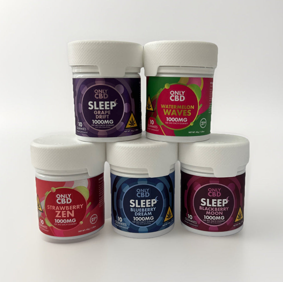 Only CBD Gummies Jar 1000MG - 10 Gummies