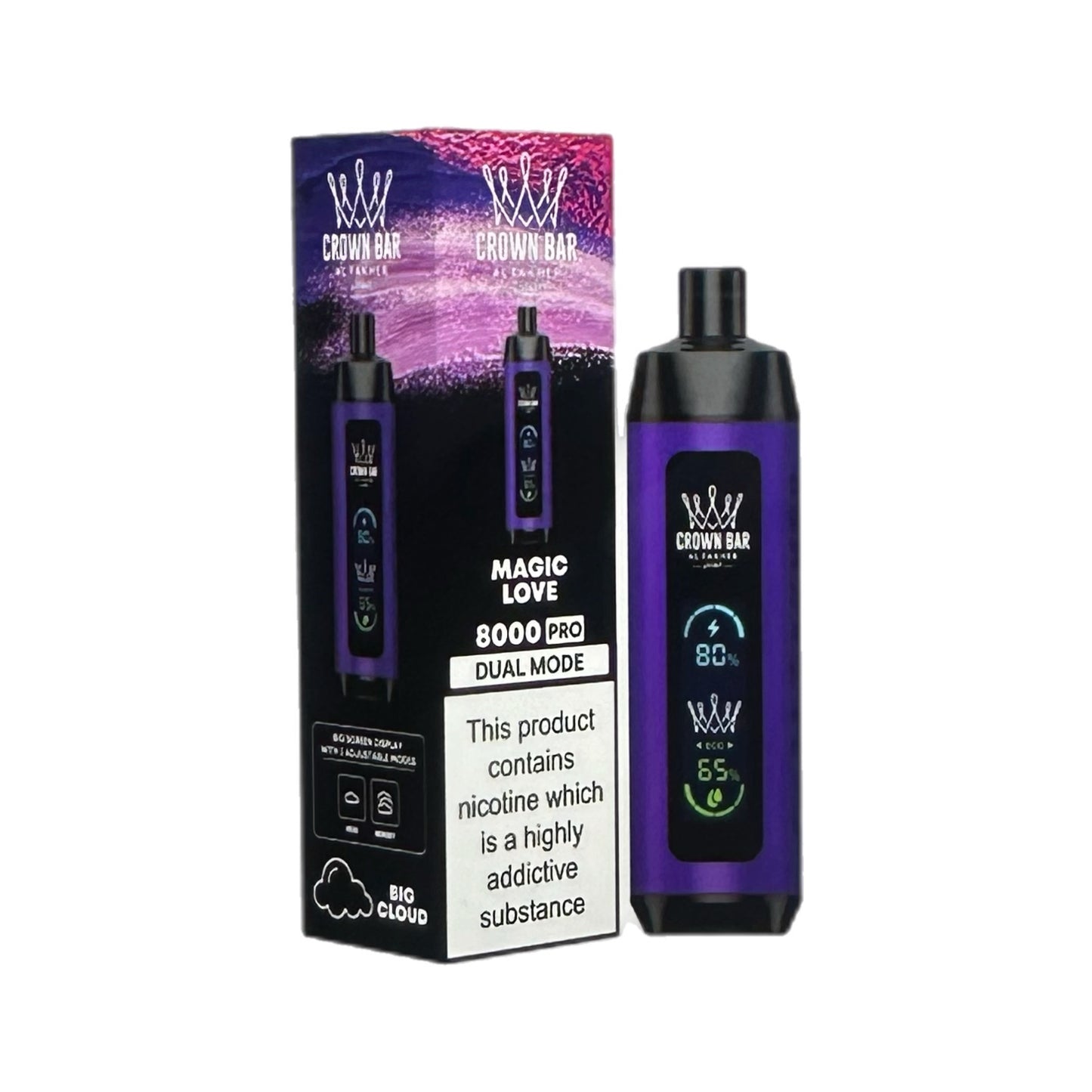 Al Fakher Crown Bar Disposable Vape - 8000 Puffs