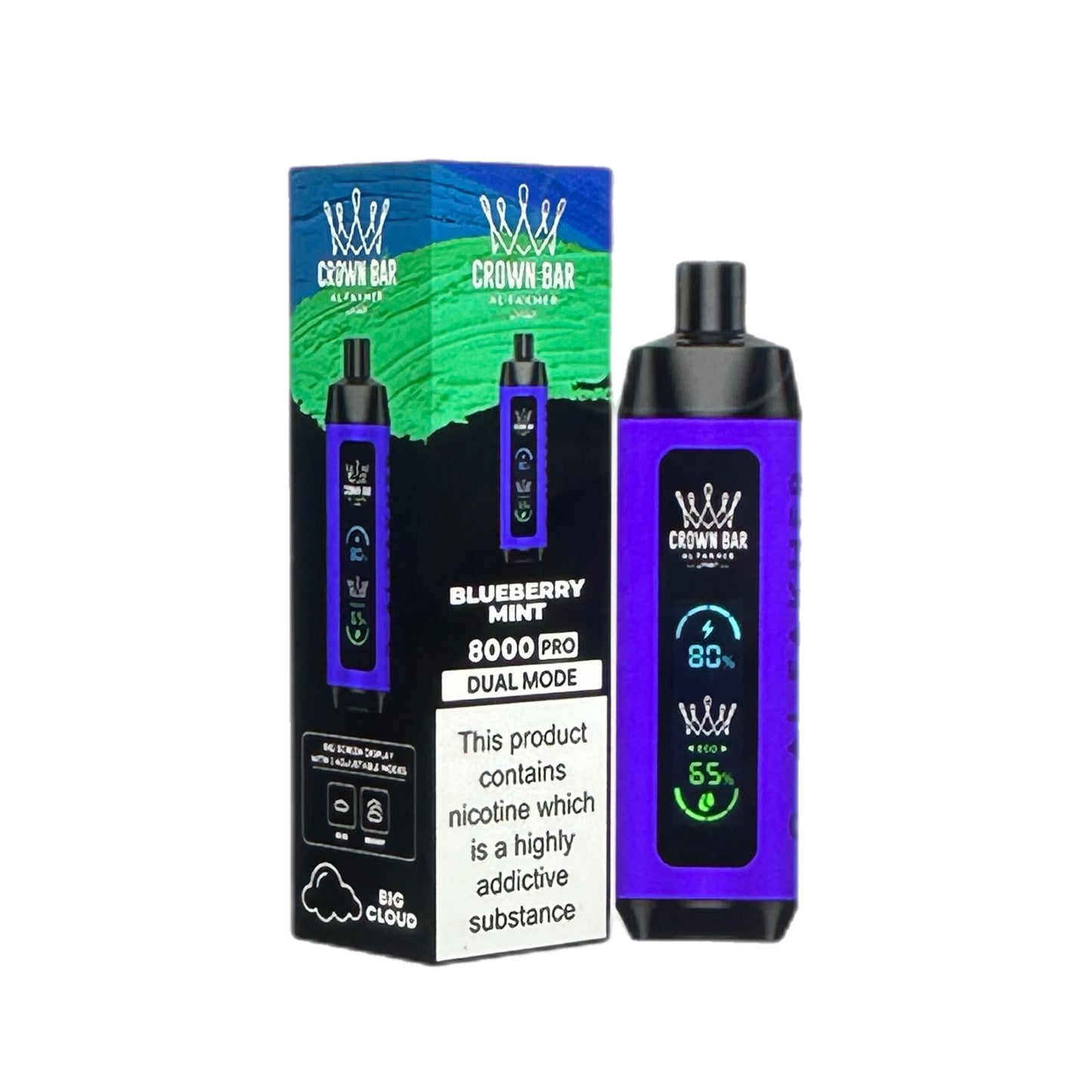Al Fakher Crown Bar Disposable Vape - 8000 Puffs