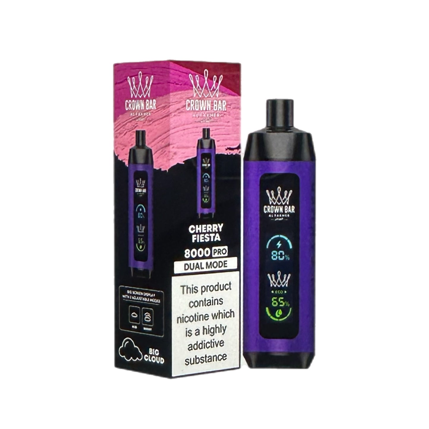 Al Fakher Crown Bar Disposable Vape - 8000 Puffs