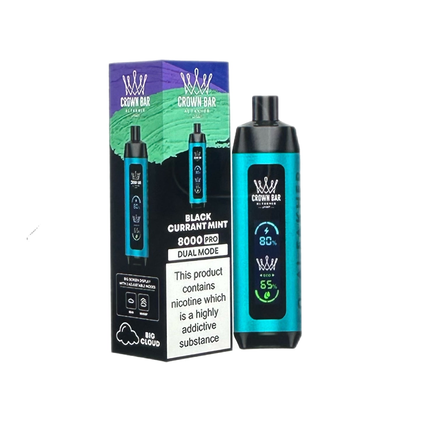 Al Fakher Crown Bar Disposable Vape - 8000 Puffs