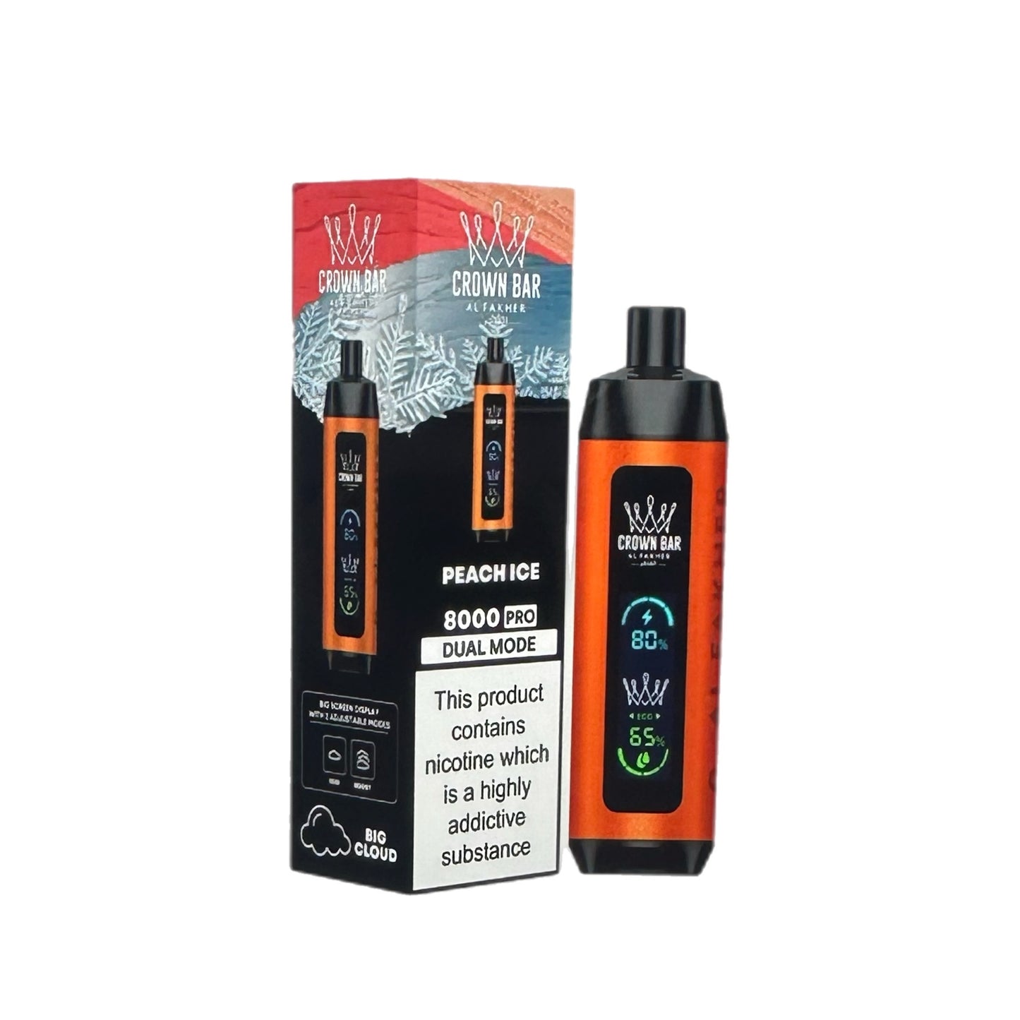 Al Fakher Crown Bar Disposable Vape - 8000 Puffs