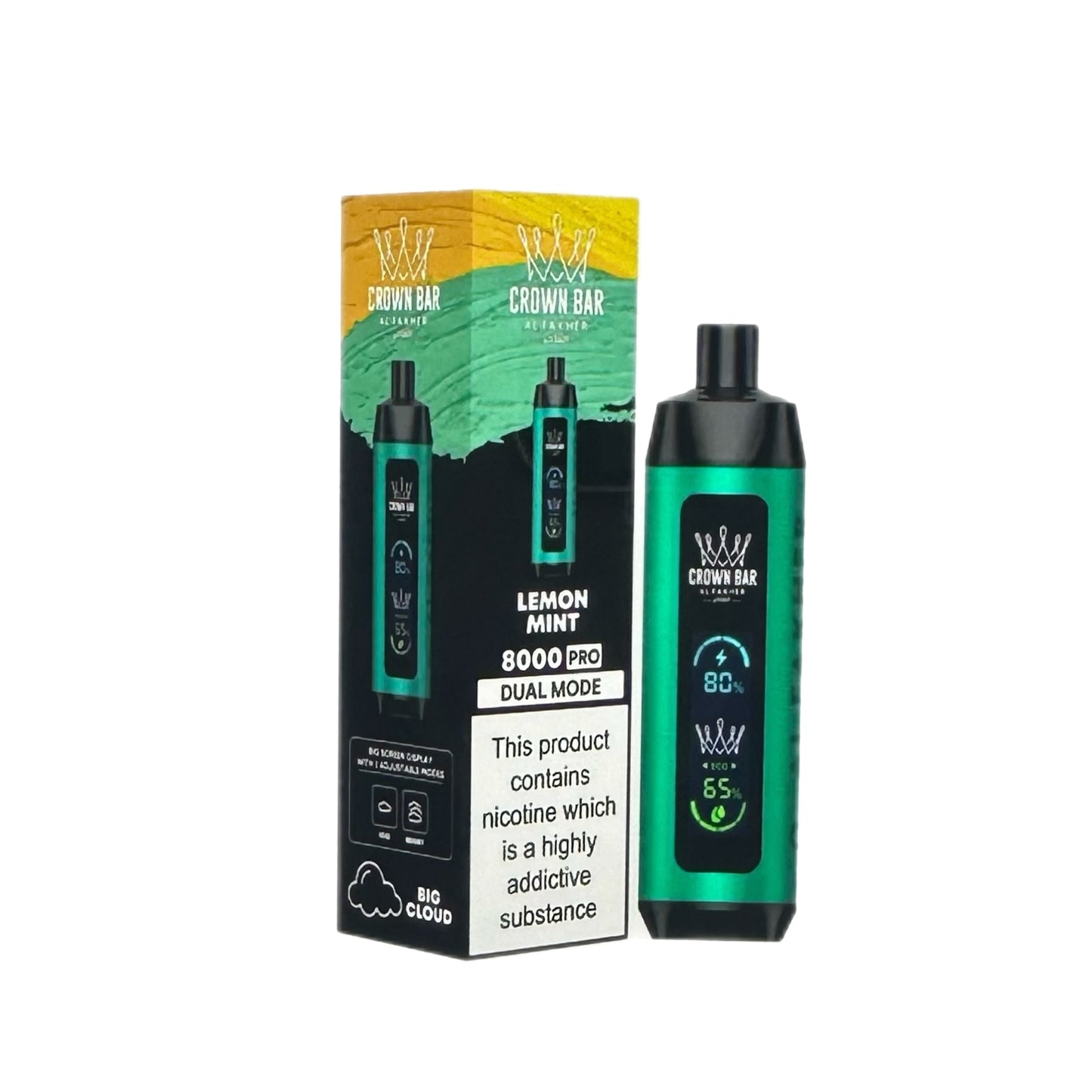 Al Fakher Crown Bar Disposable Vape - 8000 Puffs