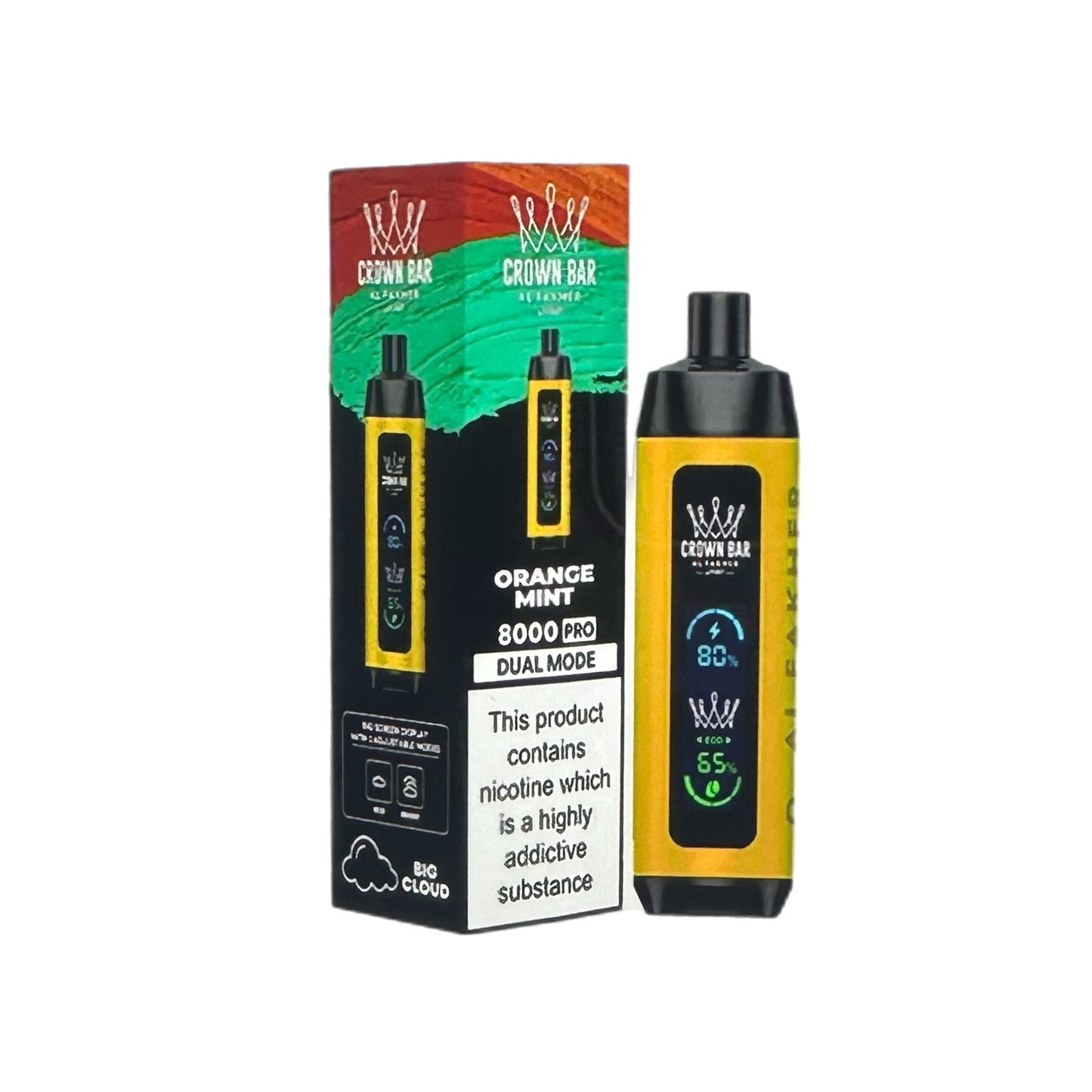 Al Fakher Crown Bar Disposable Vape - 8000 Puffs