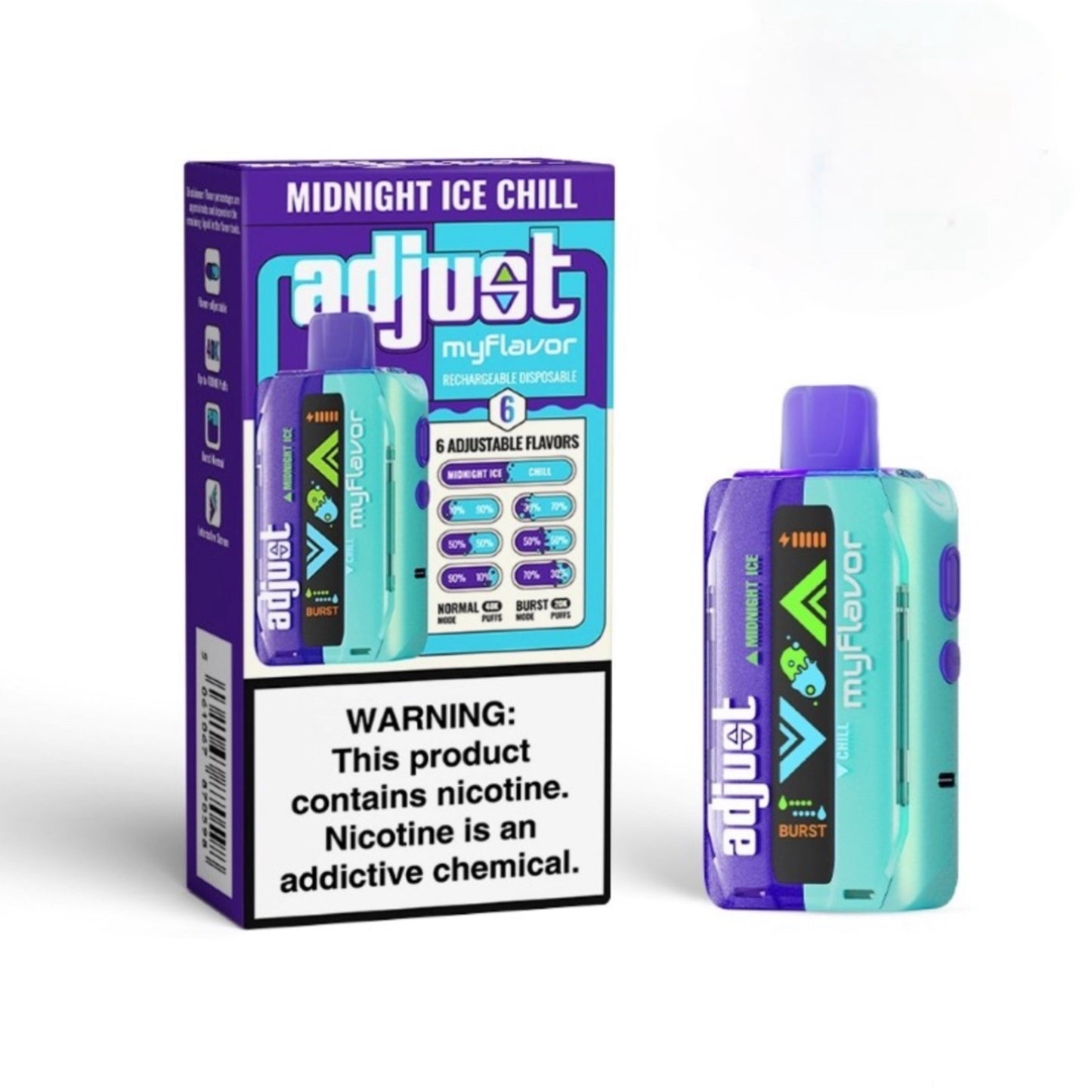 Adjust Myflavor 40K Disposable Vape by Lost Mary