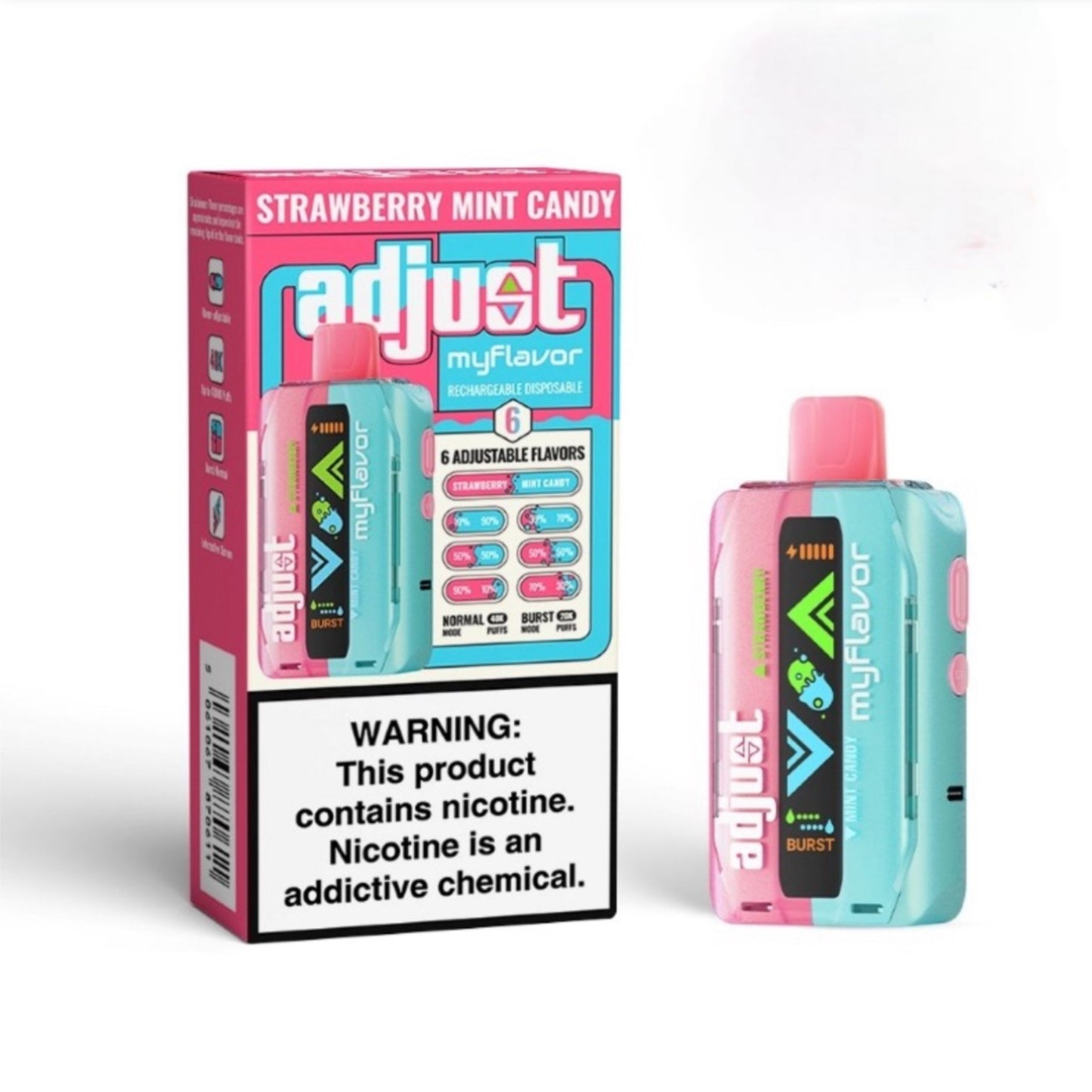 Adjust Myflavor 40K Disposable Vape by Lost Mary