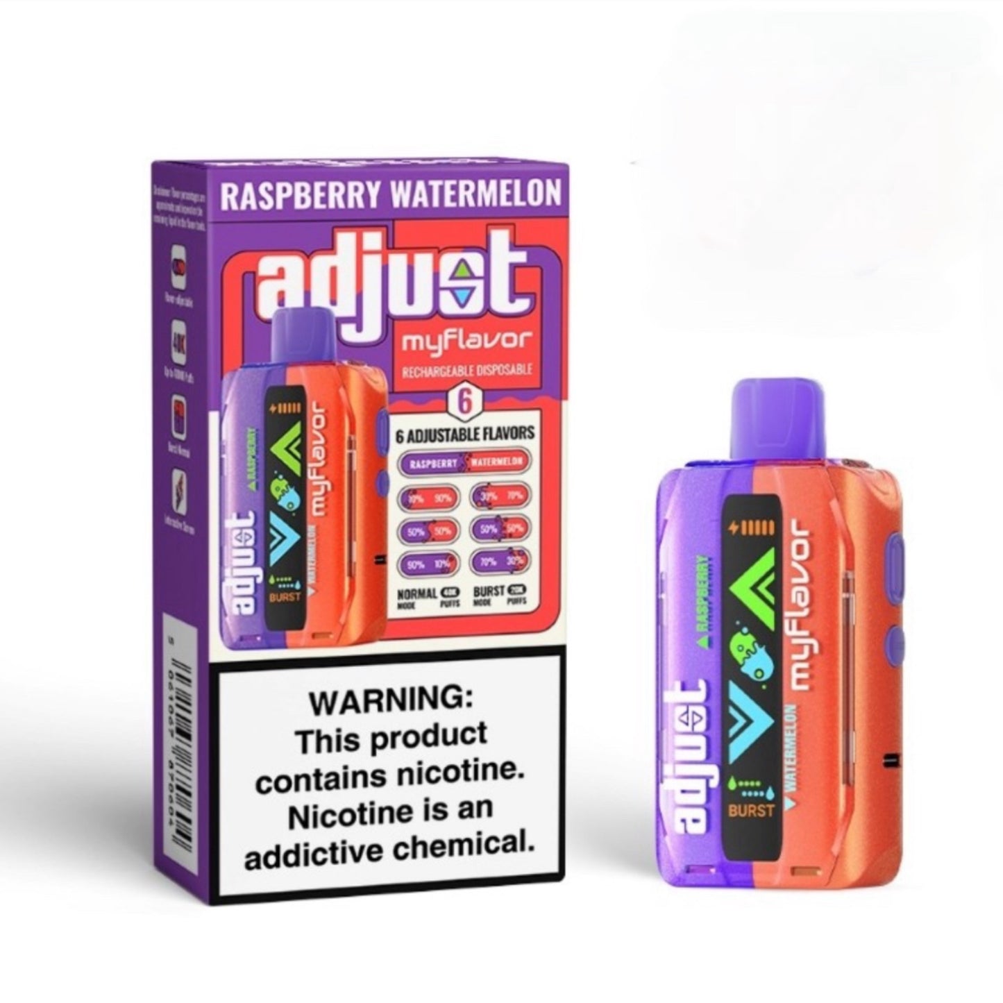 Adjust Myflavor 40K Disposable Vape by Lost Mary
