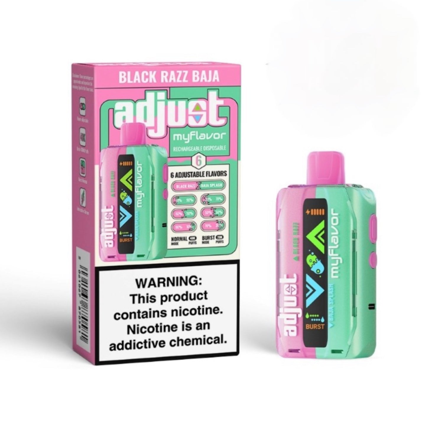 Adjust Myflavor 40K Disposable Vape by Lost Mary