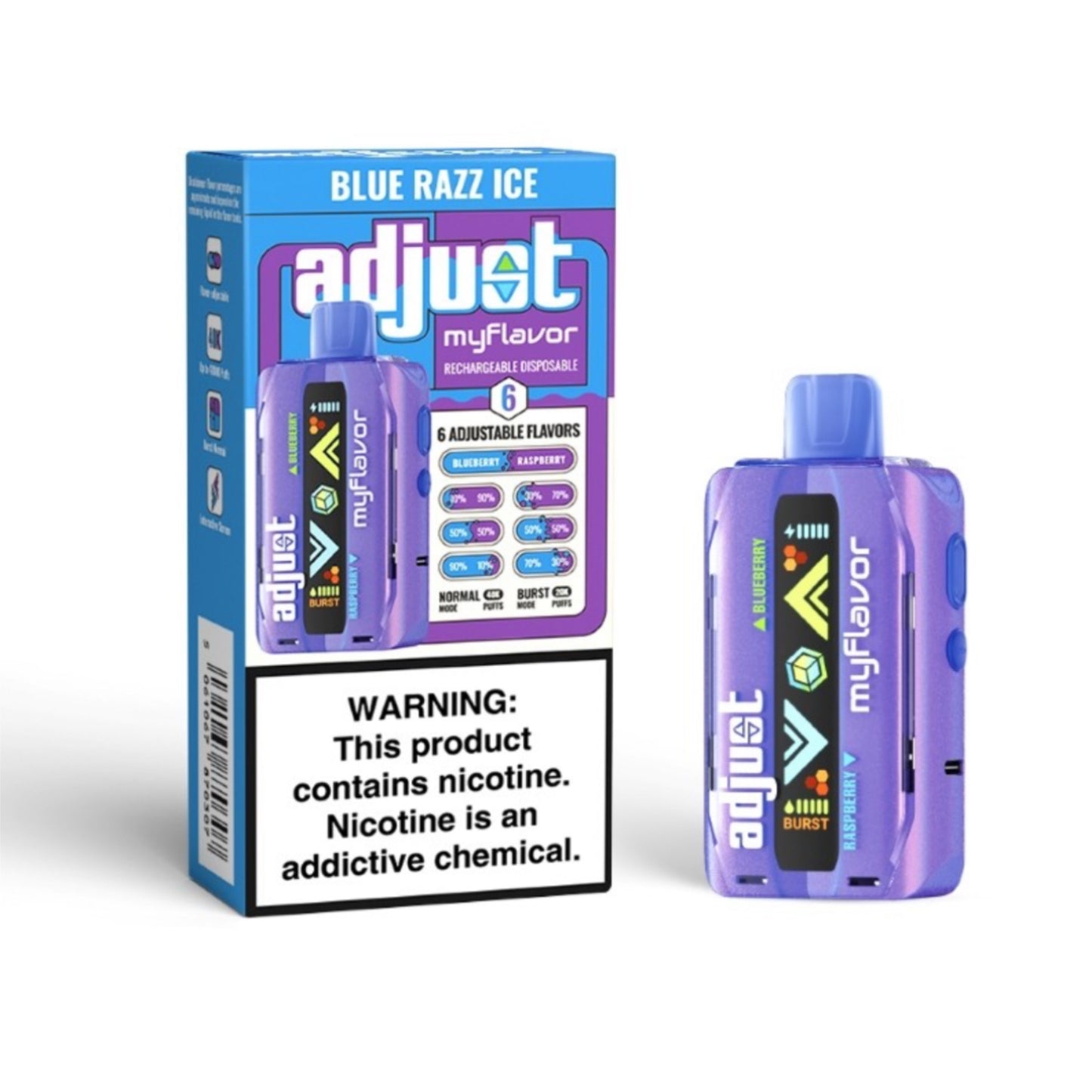 Adjust Myflavor 40K Disposable Vape by Lost Mary
