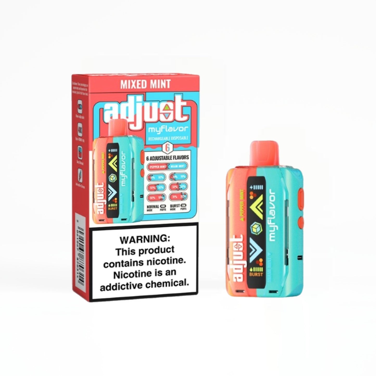 Adjust Myflavor 40K Disposable Vape by Lost Mary