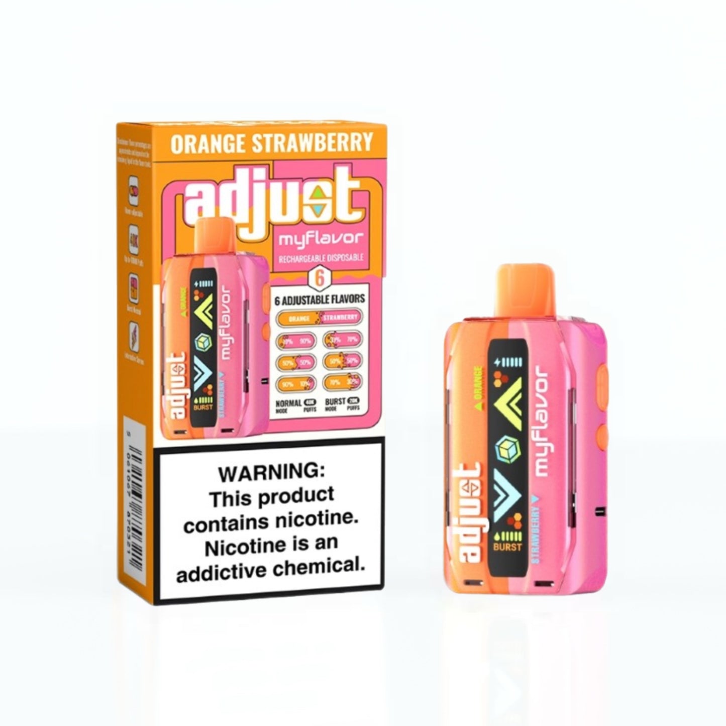 Adjust Myflavor 40K Disposable Vape by Lost Mary