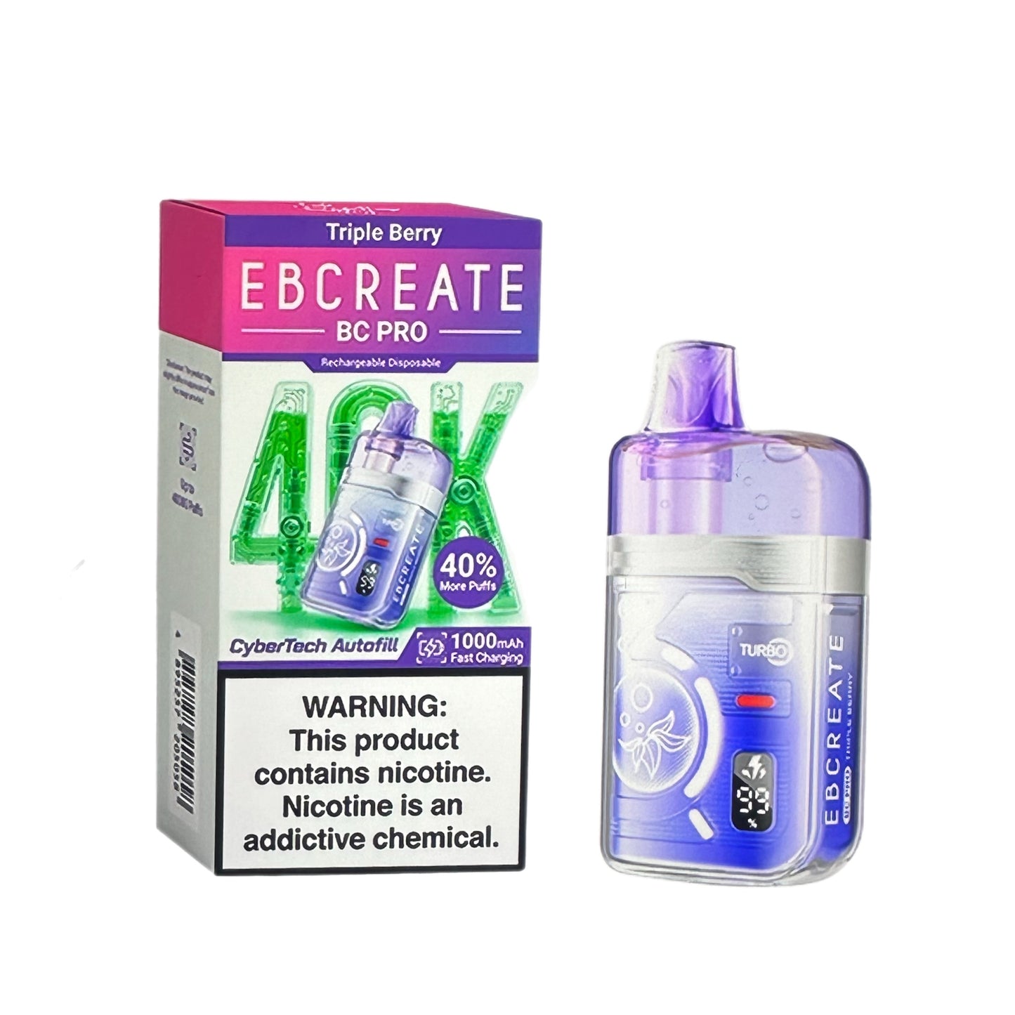 EBCreate BC Pro Disposable – 40,000 Puff Vape