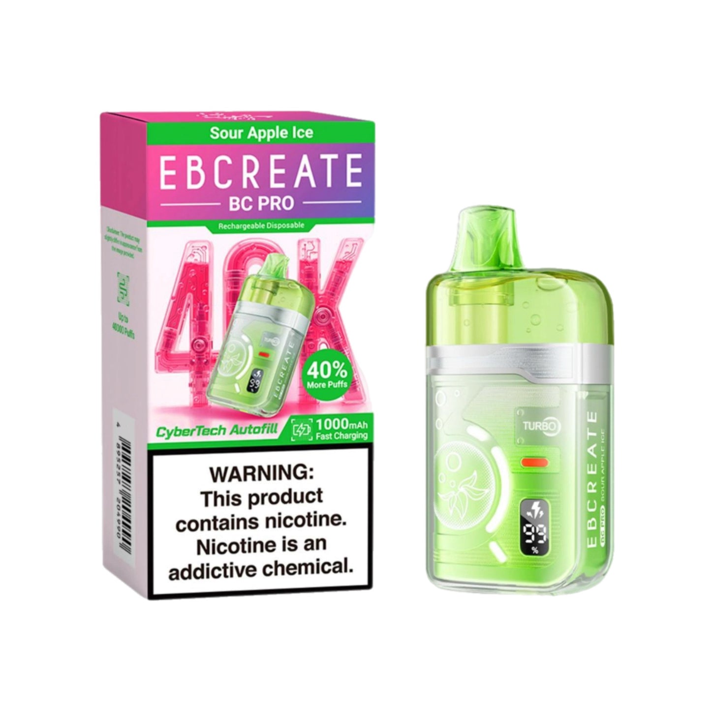 EBCreate BC Pro Disposable – 40,000 Puff Vape