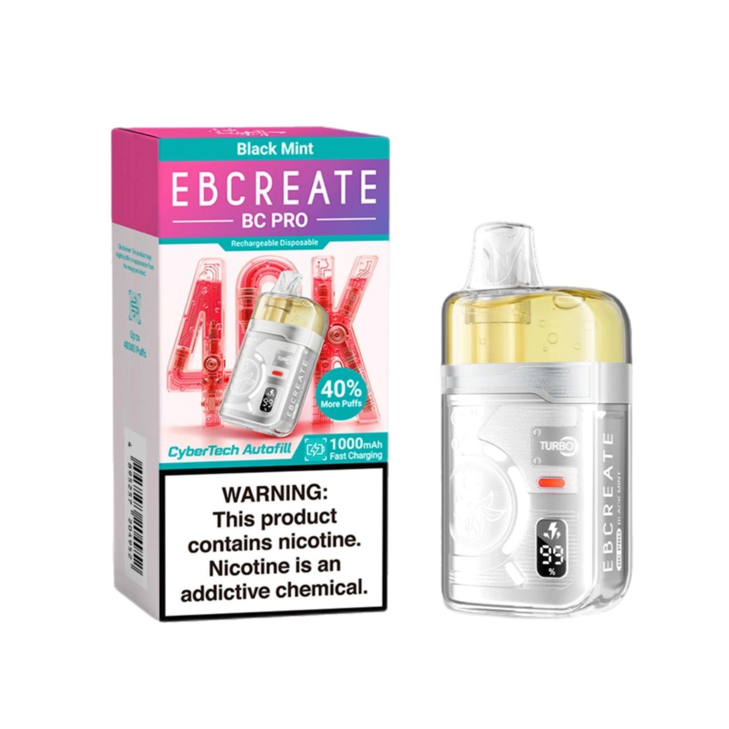EBCreate BC Pro Disposable – 40,000 Puff Vape