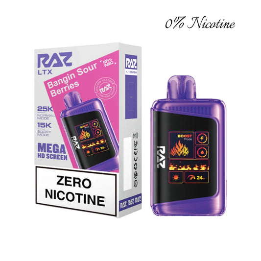 RAZ LTX 25K Puffs Disposable Vape 0% Nicotine