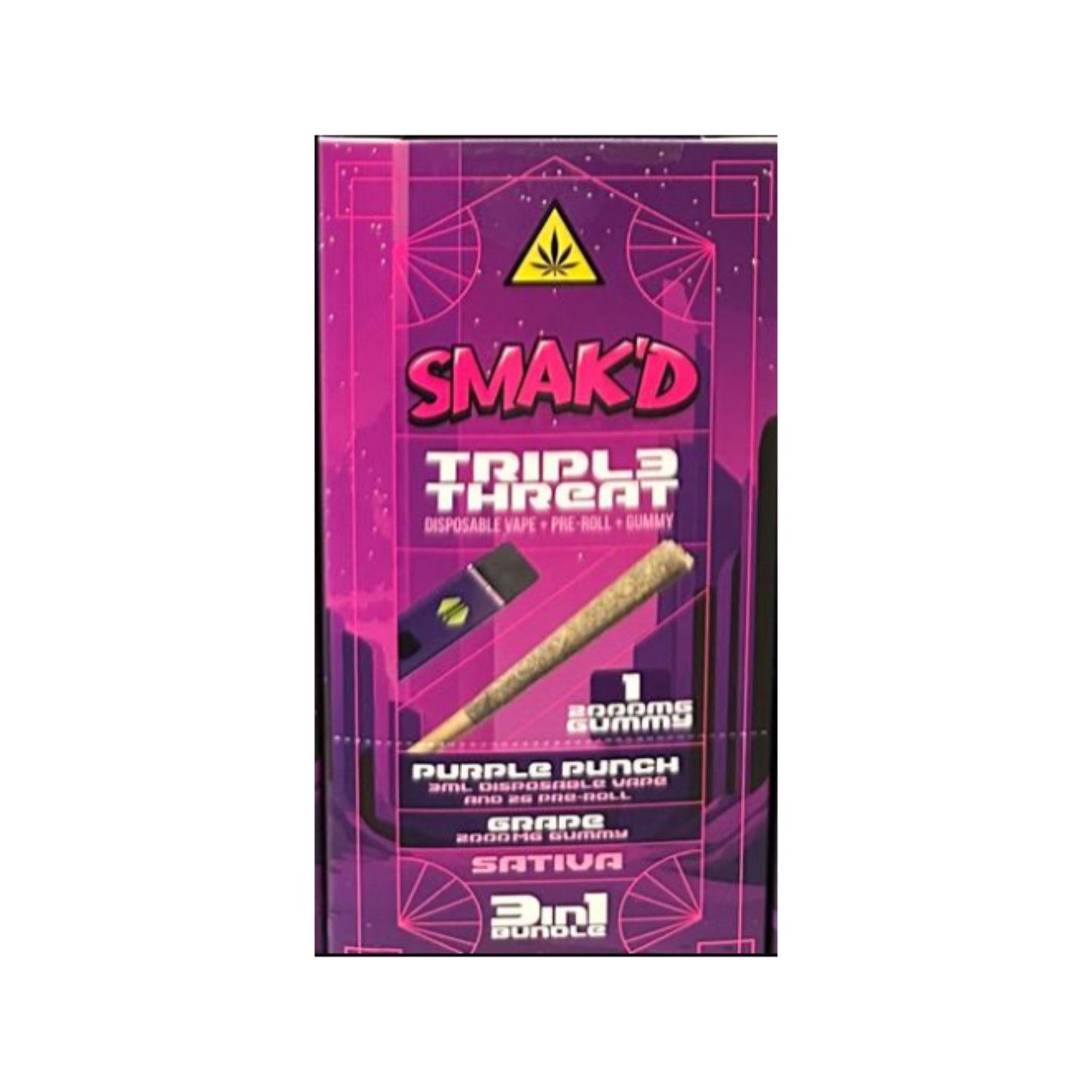 SMAK’D Triple Threat 3-in-1