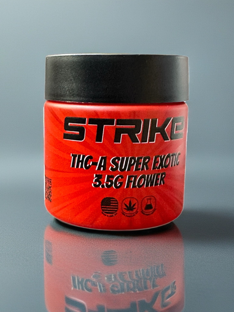 Strike THC-A Super Exotic Flower – 3.5G