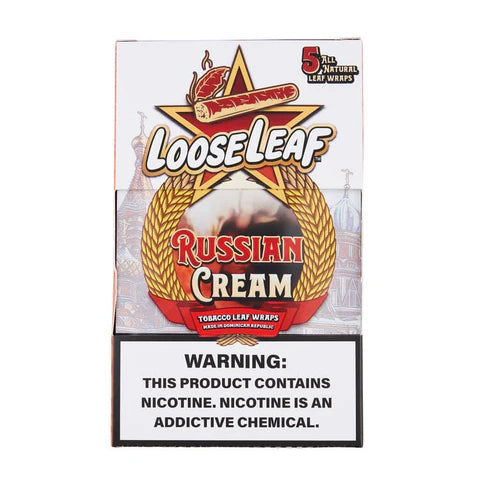 LooseLeaf Natural Russian Cream Wraps