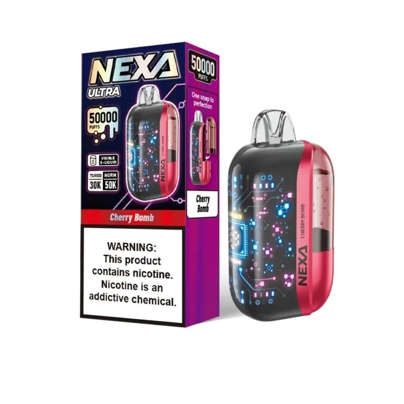 NEXA ULTRA 50000 Disposable Vape – Dual Mesh Coil • Turbo Mode • 50K Puffs