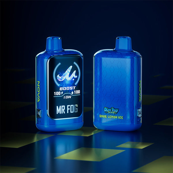 Mr Fog Nova 36000 Puff Disposable Vape – Dual Core with Smart TFT Display