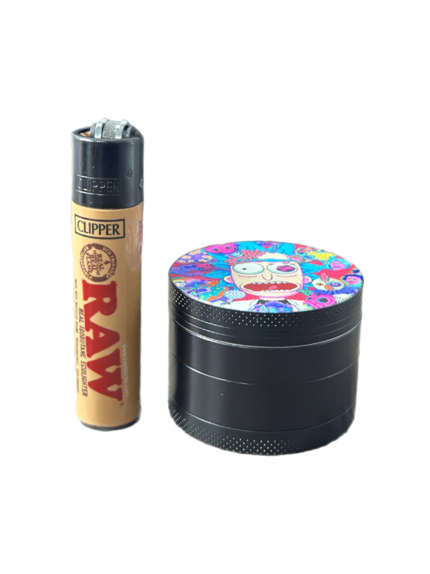 Rick and Morty Mini 4-Piece Herb Grinder – Psychedelic Rick Edition
