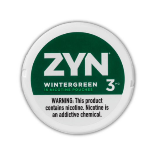 ZYN Nicotine Pouch Wintergreen - 3MG