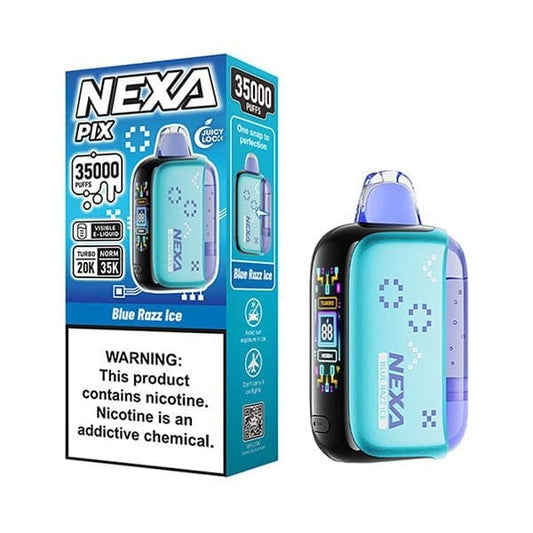 NEXA PIX 35K Disposable Vape – 35,000 Puffs, Juicy Lock Freshness, Adjustable Airflow & HD Screen