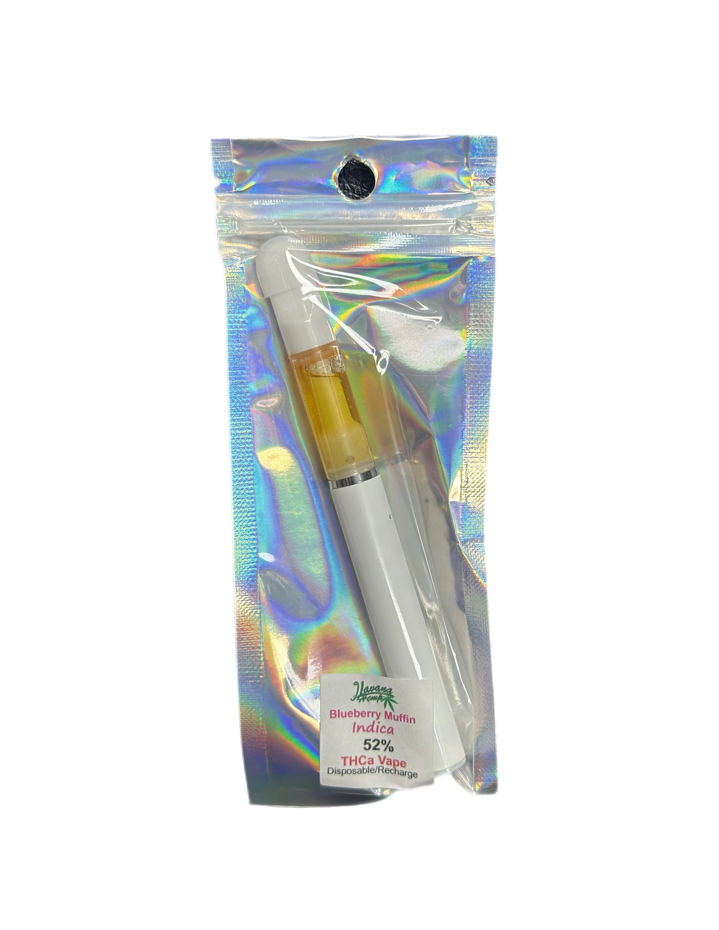 Havana Hemp Blueberry Muffin THCA Disposable Vape 52%