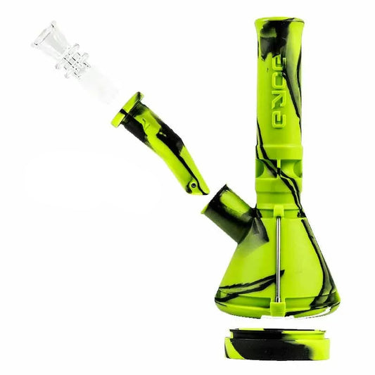 Eyce Silicone Beaker Bong – 10” Durable Silicone Water Pipe