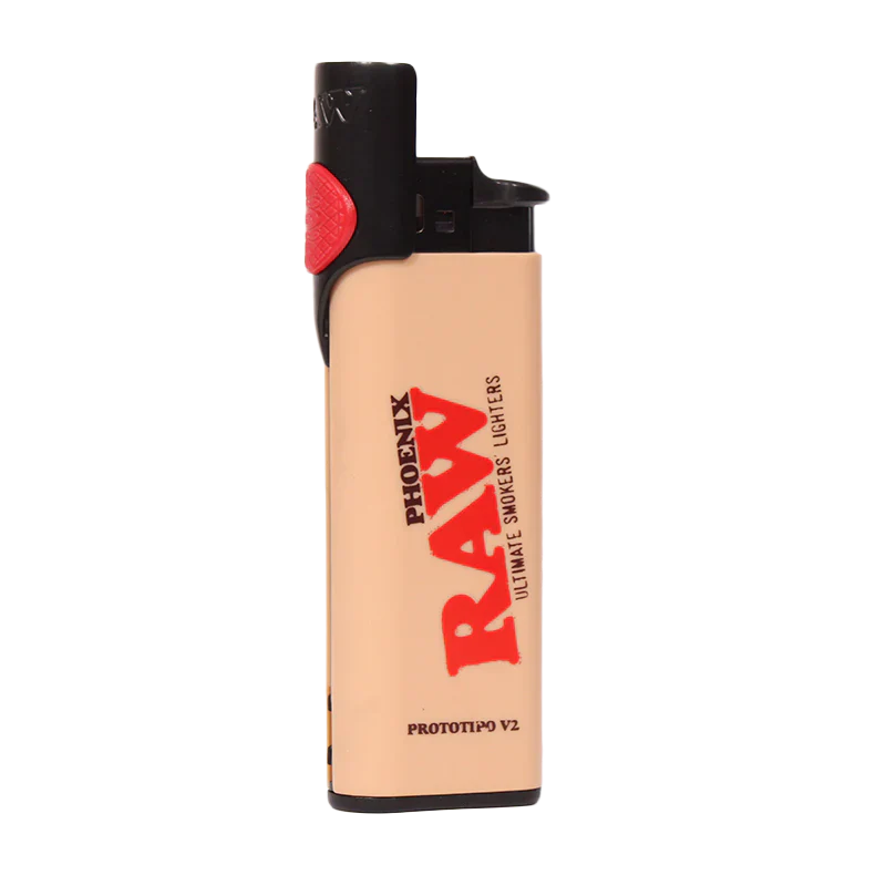 RAW Organic Large Bic Lighter – Premium Long-Lasting Natural Flame Lighter