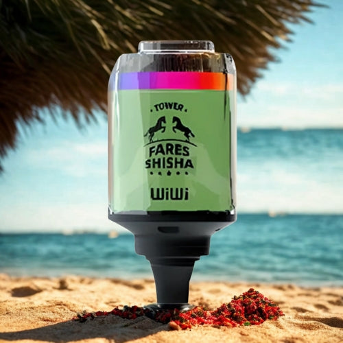 WIWI FARES SHISHA 100K Disposable Vape – 100K Puffs, 45mL E-Liquid, Rechargeable Hookah Vape
