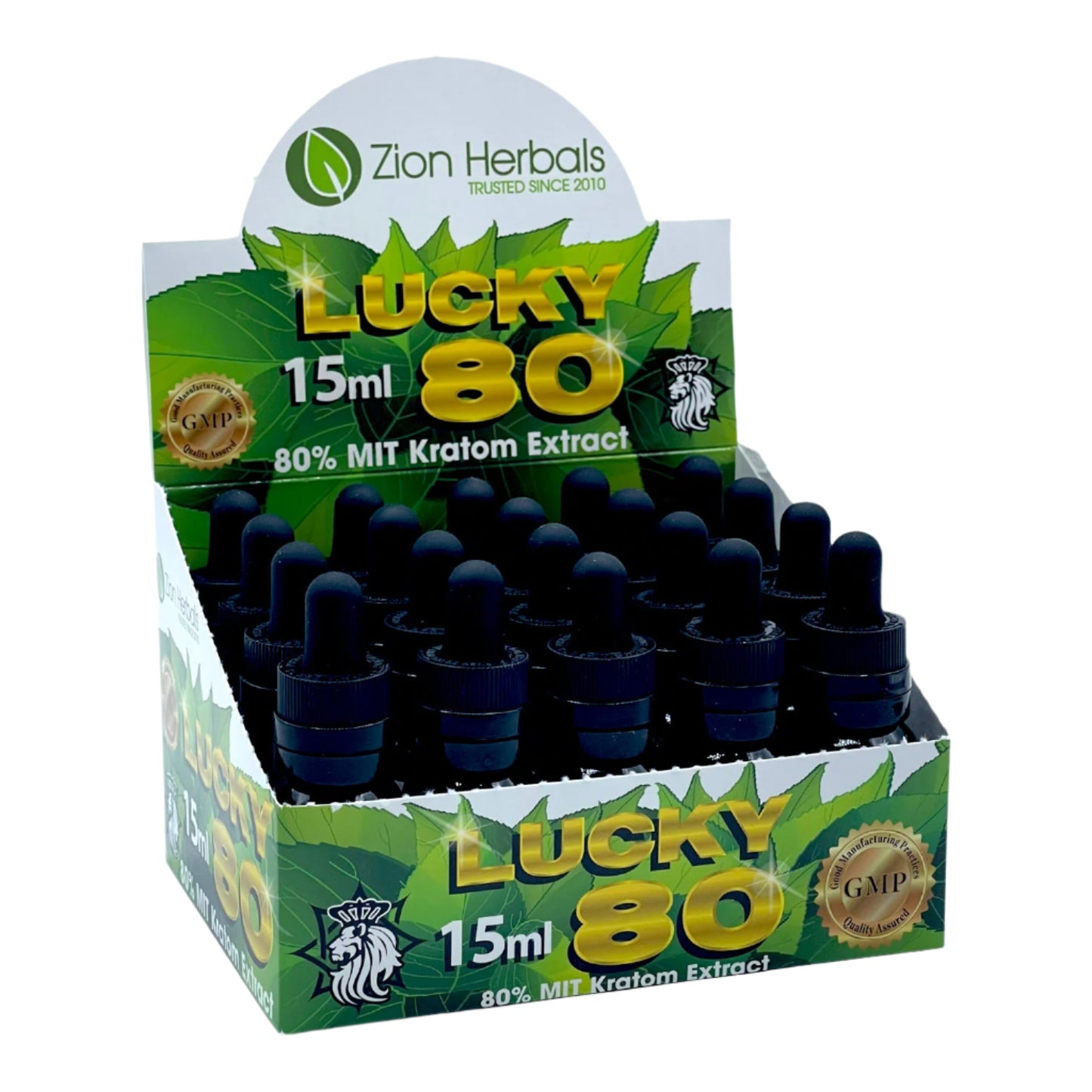 Zion Herbals Lucky80 15ml with 80% MIT Kratom Liquid Extract