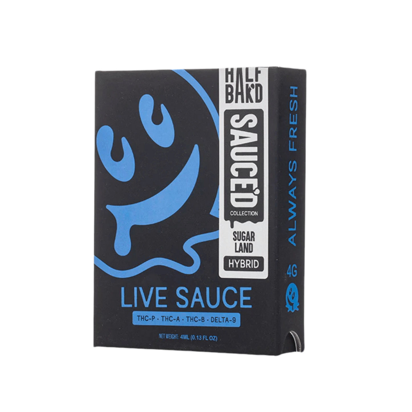 Half Bak'd Live Resin Sauced Disposable 4G