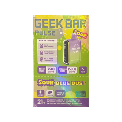 GEEK BAR PULSE 15000 PUFFS DISPOSABLE